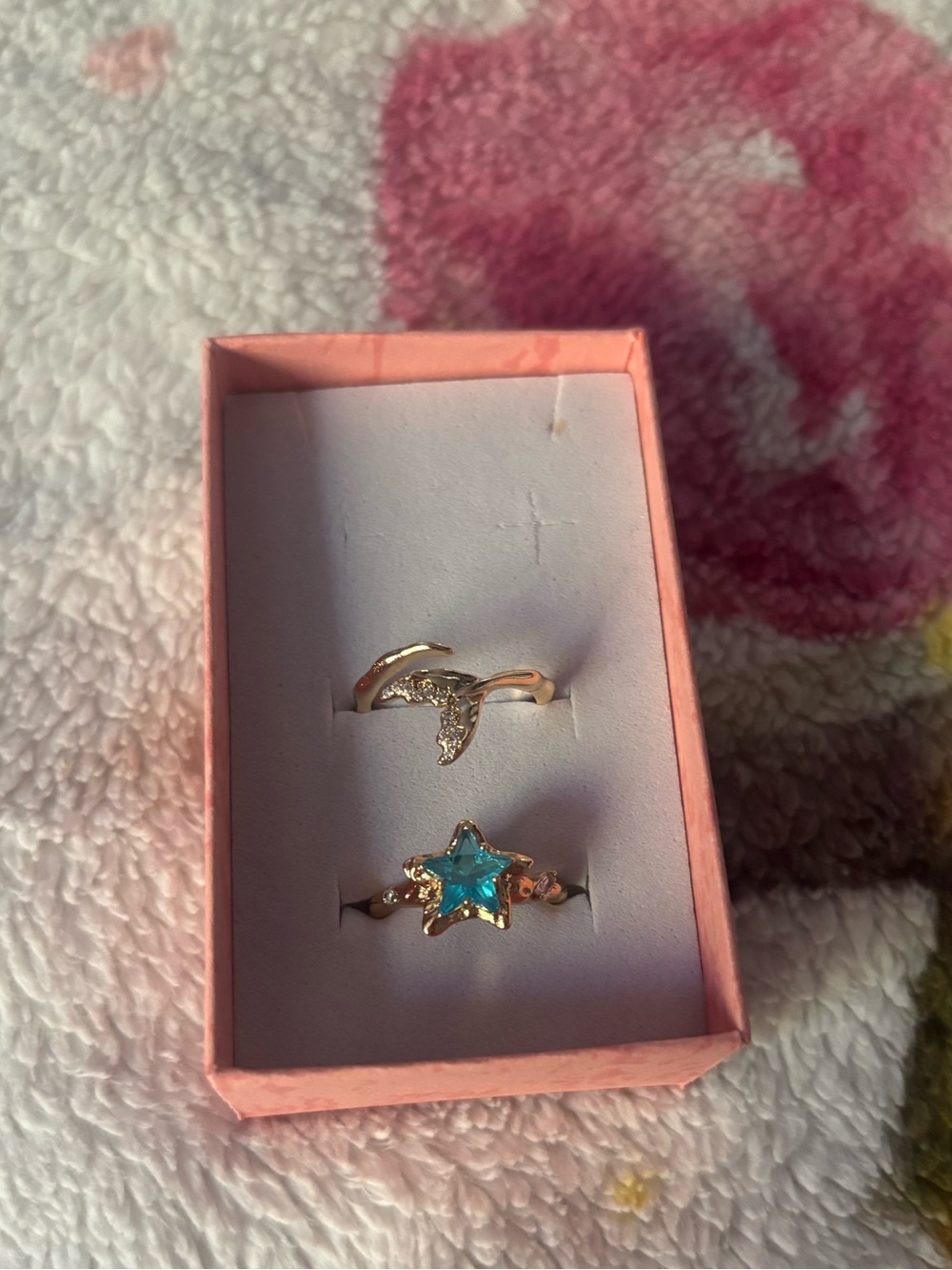 Ocean Inspired Ring Set